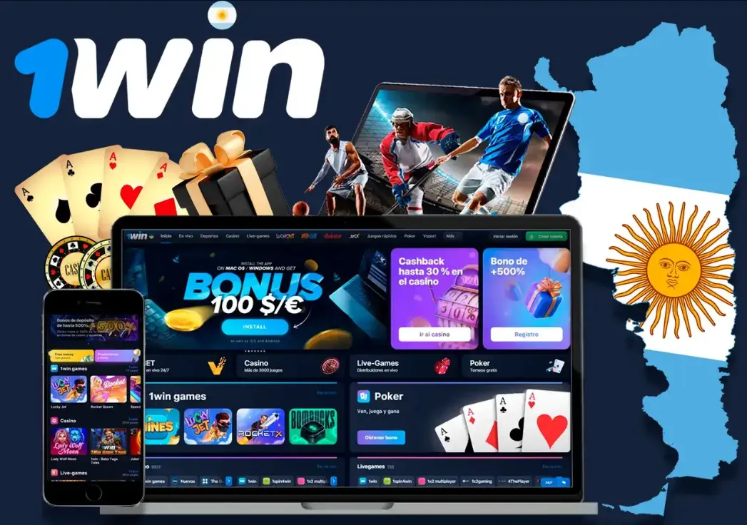 1Win Argentina, Casino, Bonos y App Móvil