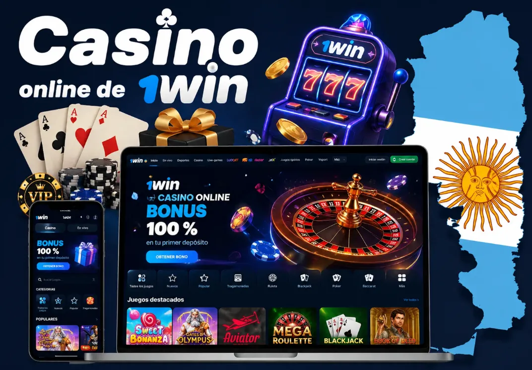 Casino online de 1Win: slots, mesas y live casino